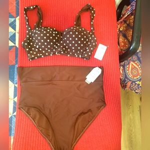 Polkadot Bikini, Brown